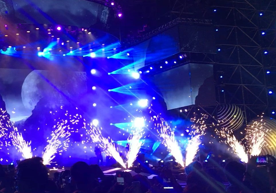 1-12 Stage V-type fireworks (V-type Gerb)