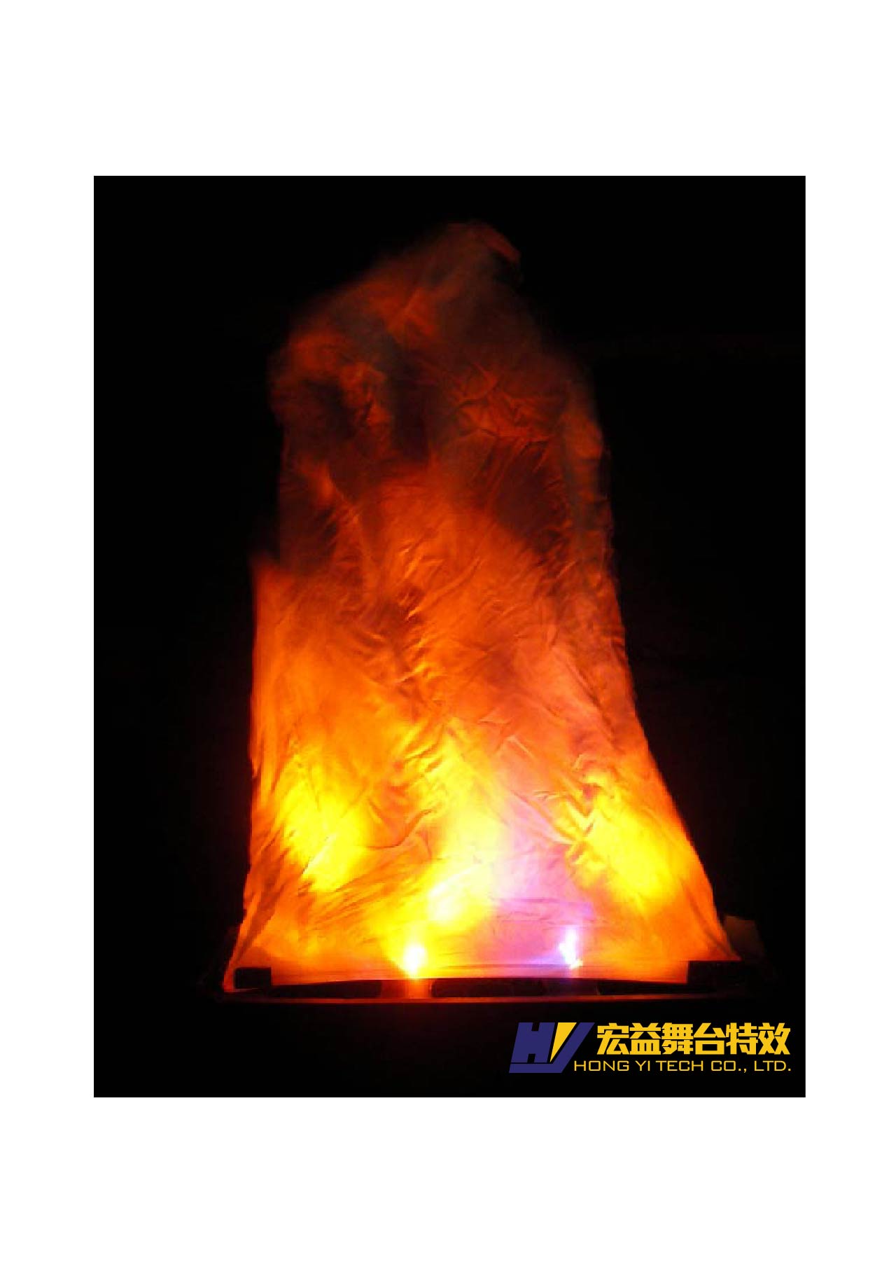 4-5-6 Square Fake Flame Prop